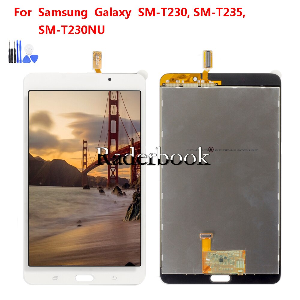 7.0 " für samsung galaxy tab 4 sm-t230,  sm -t235,  sm -t230nu lcd-display-touchscreen-digitizer-einheit