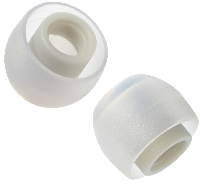 AZLA Sednaearfit Oordopjes voor Sennheiser Beyerdynamic Oordopjes Siliconen Oordopjes SednaEarfit Lichte oordopjes voor in-ear hoofdtelefoon: S / Bruin