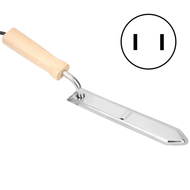 Elektrisch ontzegelmes elektrisch honingmes snel verwarmend bijenextractiegereedschap bijenkorf bijenhouderijapparatuur: Stijl 3