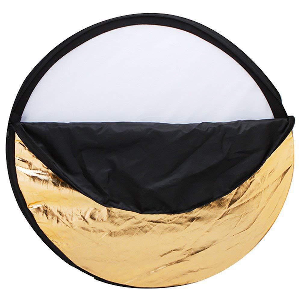 60Cm/80Cm/110Cm 5 In1 Ronde Fotografie Reflector Opvouwbare Foto Studio Reflector Multi Photo Disc diffuser Met Draagtas