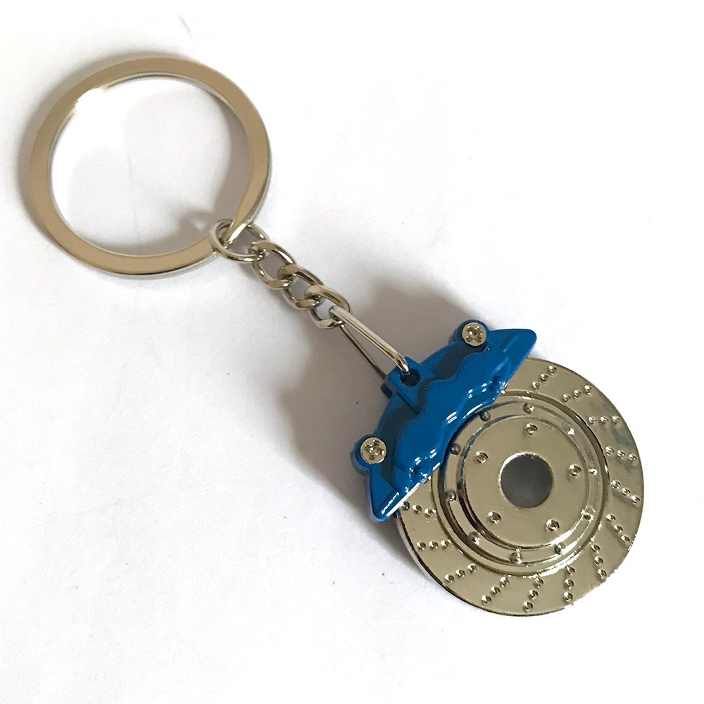Llaveros de llanta negra para coche, llaveros Turbo Nos, llavero de metal con freno, rueda de discos, llavero concentrador, accesorios para coche: 5