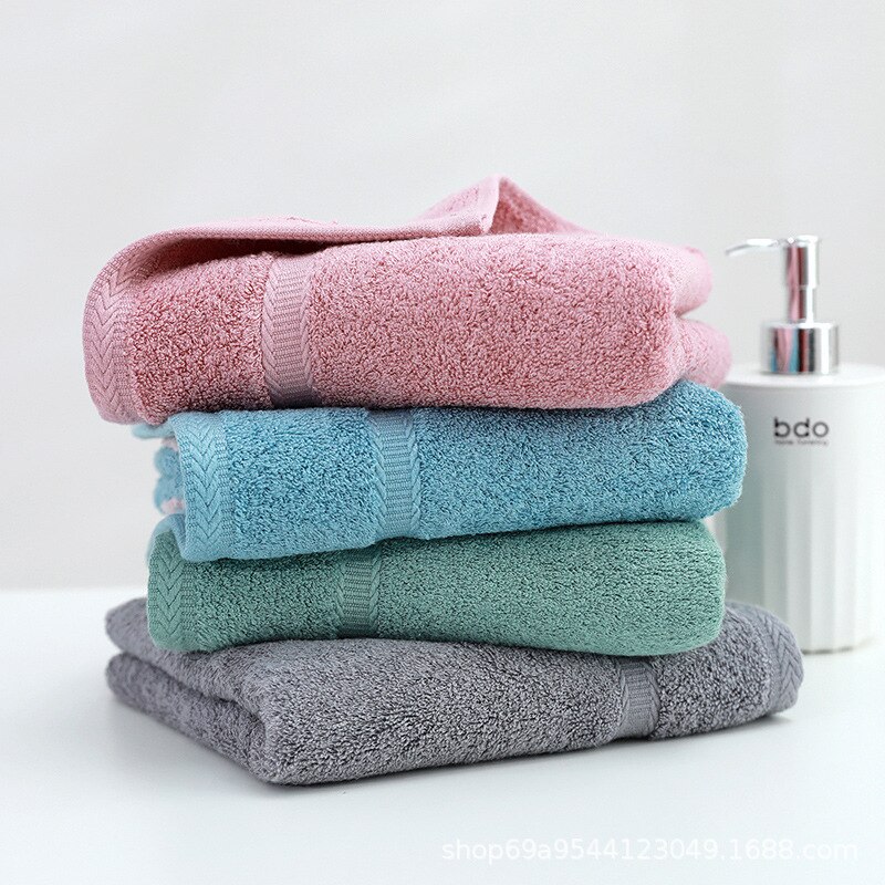 Fibra de bambu cozinha microfiber toalha de praia 34*75 liso do agregado familiar diário engrossado macio rosto toalha toalhas banho do banheiro