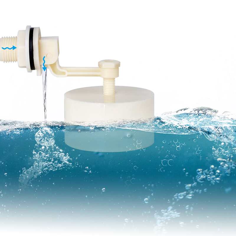 DN15T Kunststoff Wasser Tank Schwimmer Ventil Abgeschaltet Wasserstand Regelventil Automatische Füllung Aquarium Aquarium Wasser