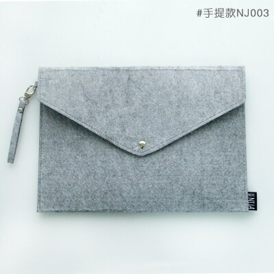 Einfache Wolle Schnalle A4 Papier Datei Tasche Büro Aktentasche Tasche Portfolio Verschluss Ordner Lagerung Tasche Kasten datei Schüler Büro Liefert: 8