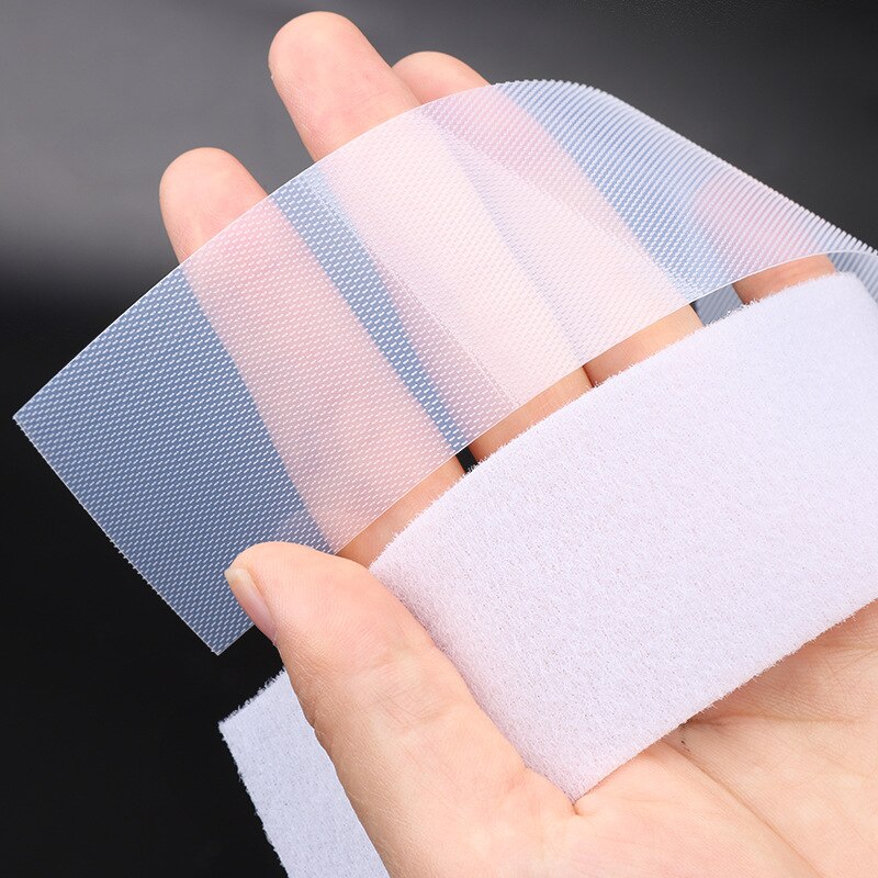 Zachte Baby Loops En Haken Sluiting Tape Klittenbandsluitingen Veilig Baby Diy Levert Fastener Magic Tape Voor Naaien-Op Accessoires