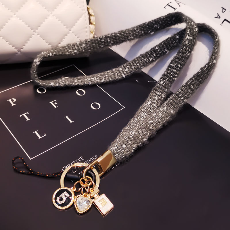 Kristall Liebe Anhänger Telefon Lanyard Gurt für Schlüssel Karte Gym Handy mit USB Abzeichen Clip Lanyard Multi-zweck neck Lanyard: 09