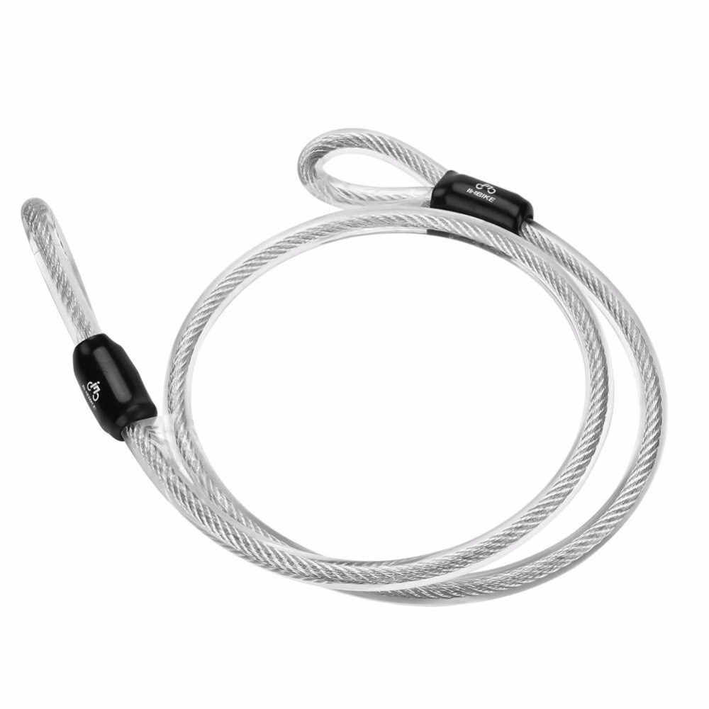 Serrure - barillet,Câble en spirale antivol en acier inoxydable