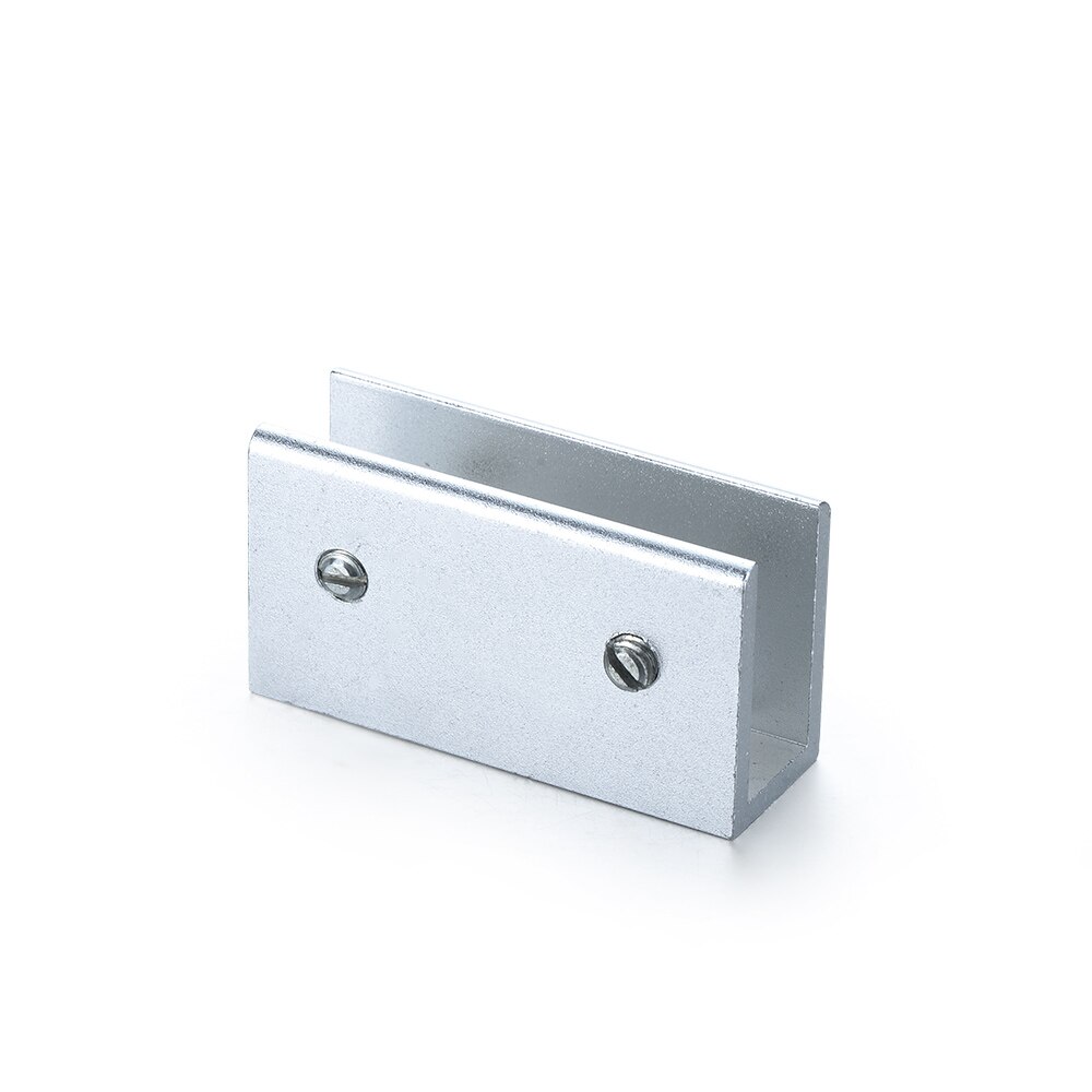 4 Pcs 5-8 Mm Aluminium Space Vierkante Klem Houder Beugel Clip Voor Glas Plank Leuningen