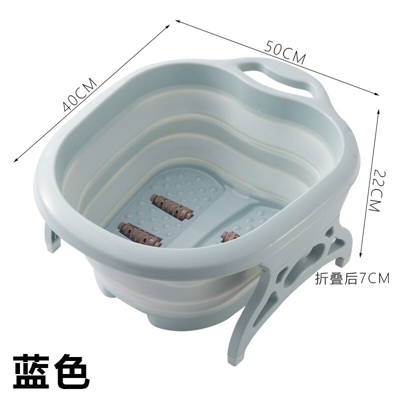 Bain de pieds repliable en plastique, Spa pédicure, pied à bulles, trempage, Sauna, maison, bain à remous, nouvel arrivage: W