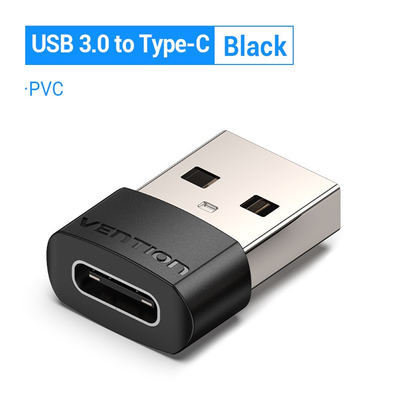 Vention adattatore USB C tipo C maschio a USB 3.0 2.0 femmina cavo OTG per Macbook Pro Huawei Mate 30 connettore OTG USB Samsung S10: USB 2.0 to Type C