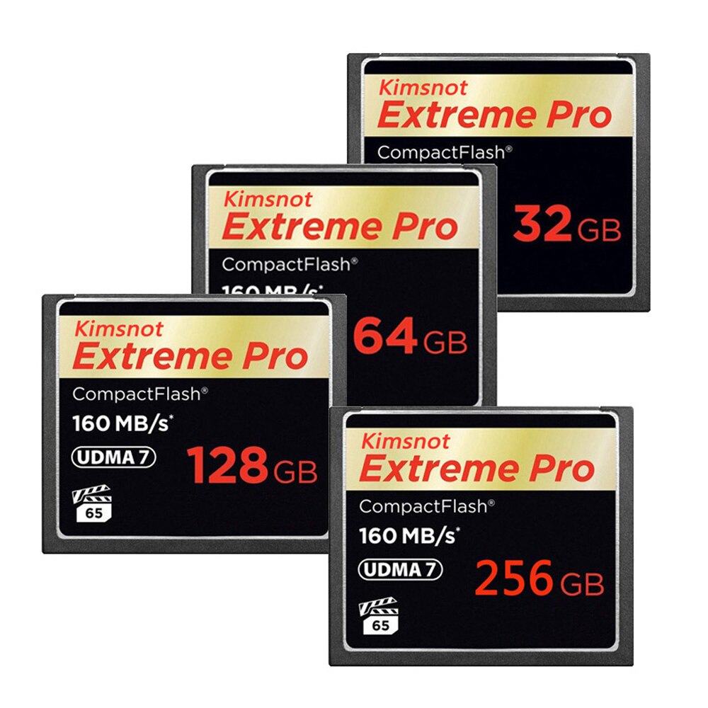 Kimsnot-tarjeta de memoria 1066x CF, CompactFlash, 32GB, 64GB, 128GB, Flash compacto, UDMA7, tarjeta de cámara de alta velocidad de 160 Mb/s