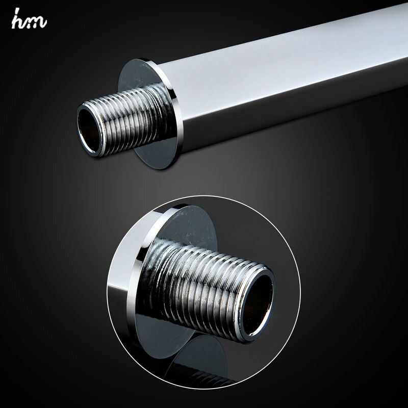 hm Brass Shower Arm for Rain Shower Head Bathroom Faucet Cccessories Shower Arms Chrome Origin Guangdong China