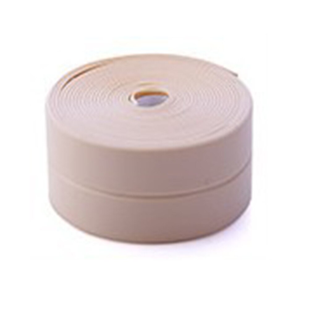 3.8x320cm PVC łazienka prysznic zlew wanna taśma uszczelniająca taśma biała wodoodporna olejoodporna samoprzylepna naklejka szkolne: różowy