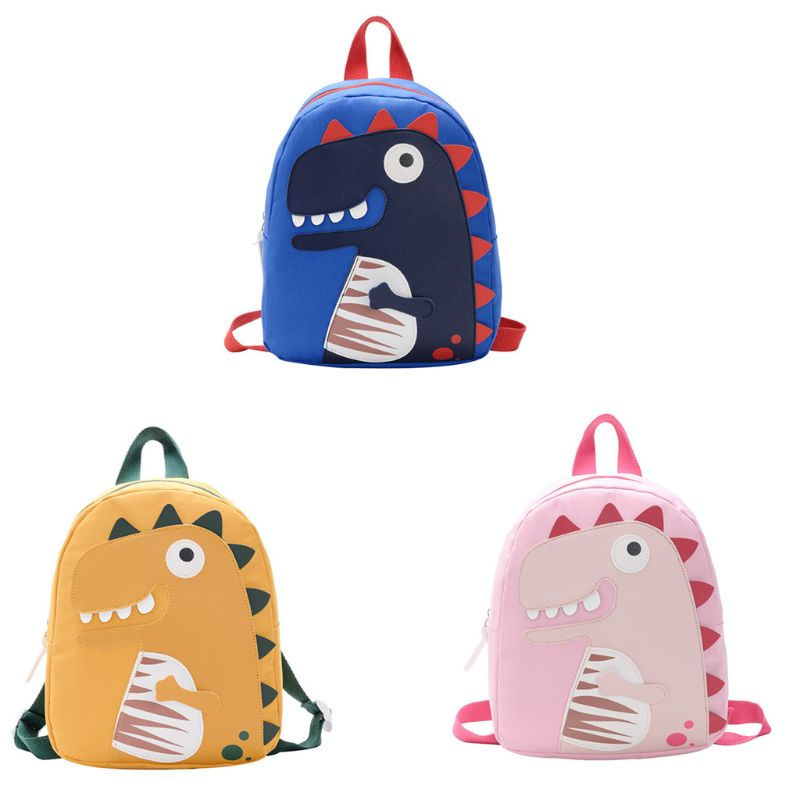 Kids Girls Cute Dinosaur Backpack Children Schoolbag Rucksack Cartoon Daypack