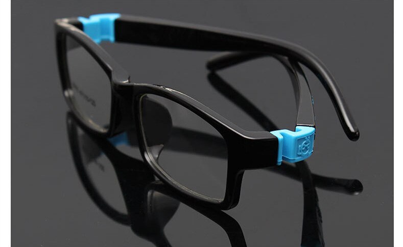 Bendable No Screw Kids frame glasses Boy Child glasses Flexible Children frames eyewear TR90 Optical glass 8816 for 5-10 yearold: C1