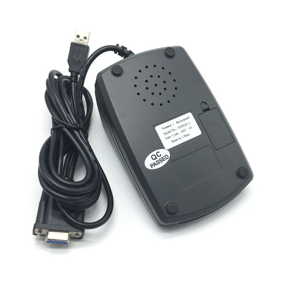 Programmable (RS232 + USB) YD511DS 15 Keys Digital Keyboard / Pin Pad /Password Keyboard With LCD For EPOS Access system