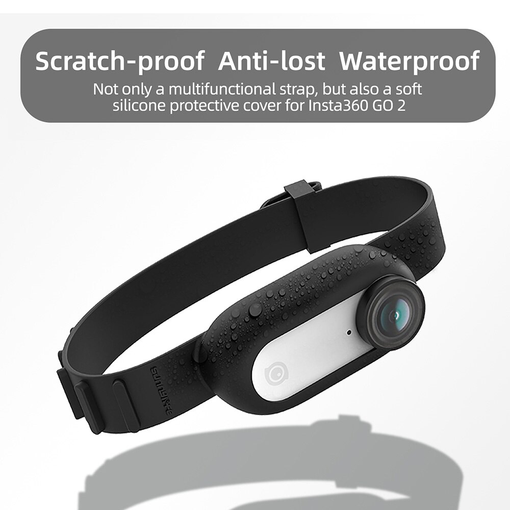 Insta360 GO2 cinturino multifunzione custodia in Silicone cinturino da polso zaino cinturino da bici espansione fotocamera per accessori Insta360 GO2
