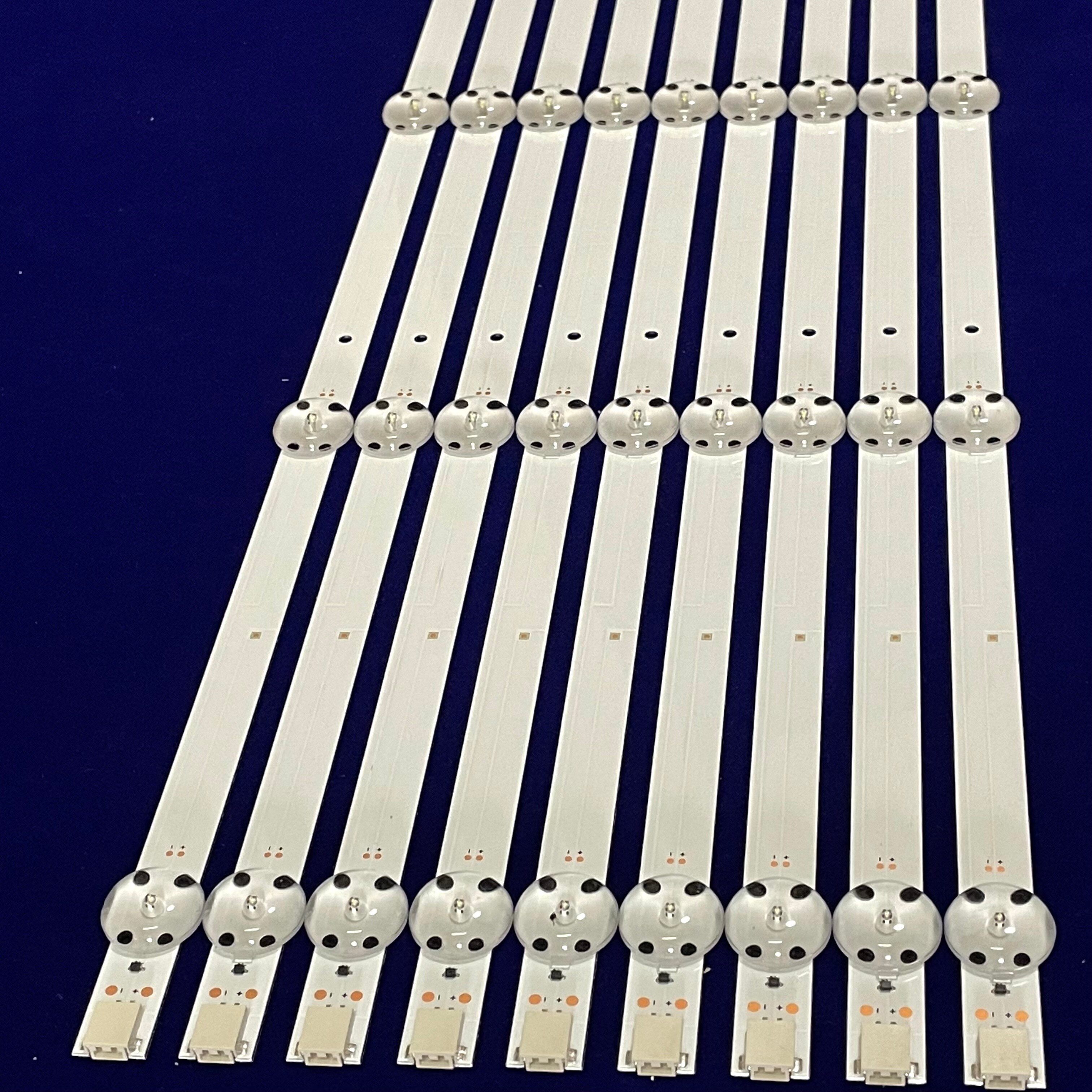 Bandes de rétroéclairage LED pour 55 TV GRUNDIG VLX 7710 GRUNDIG 55GUB8852 55GUW8867 55VLX7810BP ARCELIK 55&quot; DRT_REV0.1 ZVB65600-AA