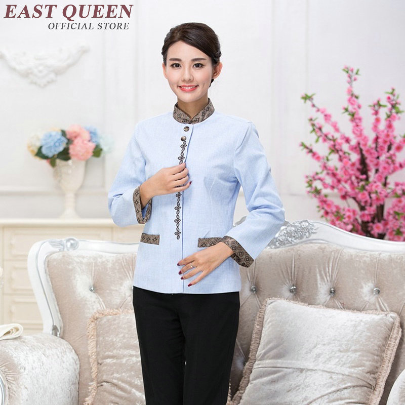 Housekeeping uniforms Hotel uniform Restaurant waitress uniforms waitress uniform pastry housekeeping clothing NN0017