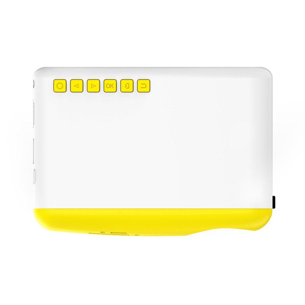 Small Mini Projector HDMI Same Screen Interface Projection HD Projector Home Cinema Led Projector Portable Projector