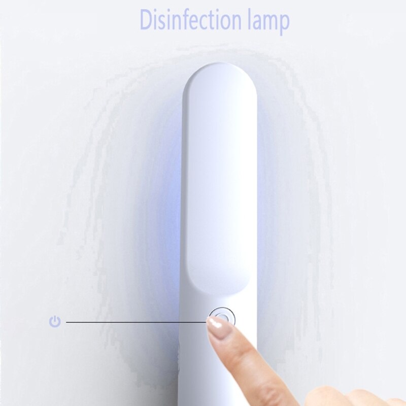Tragbare UV Sterilisator UVC Desinfektion Licht Hause Handheld USB Entkeimungslampe für Schuh Schrank Haustier Teppich Unterwäsche Desinfizieren