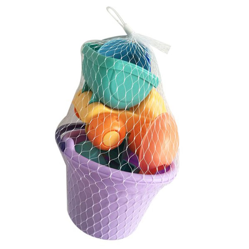 11Pcs Zomer Kinderen Zachte Rubber Strand Speelgoed Auto Play Zand Hulpmiddel Schop Kind Zand Kasteel Diy Kinderen Strand Emmer