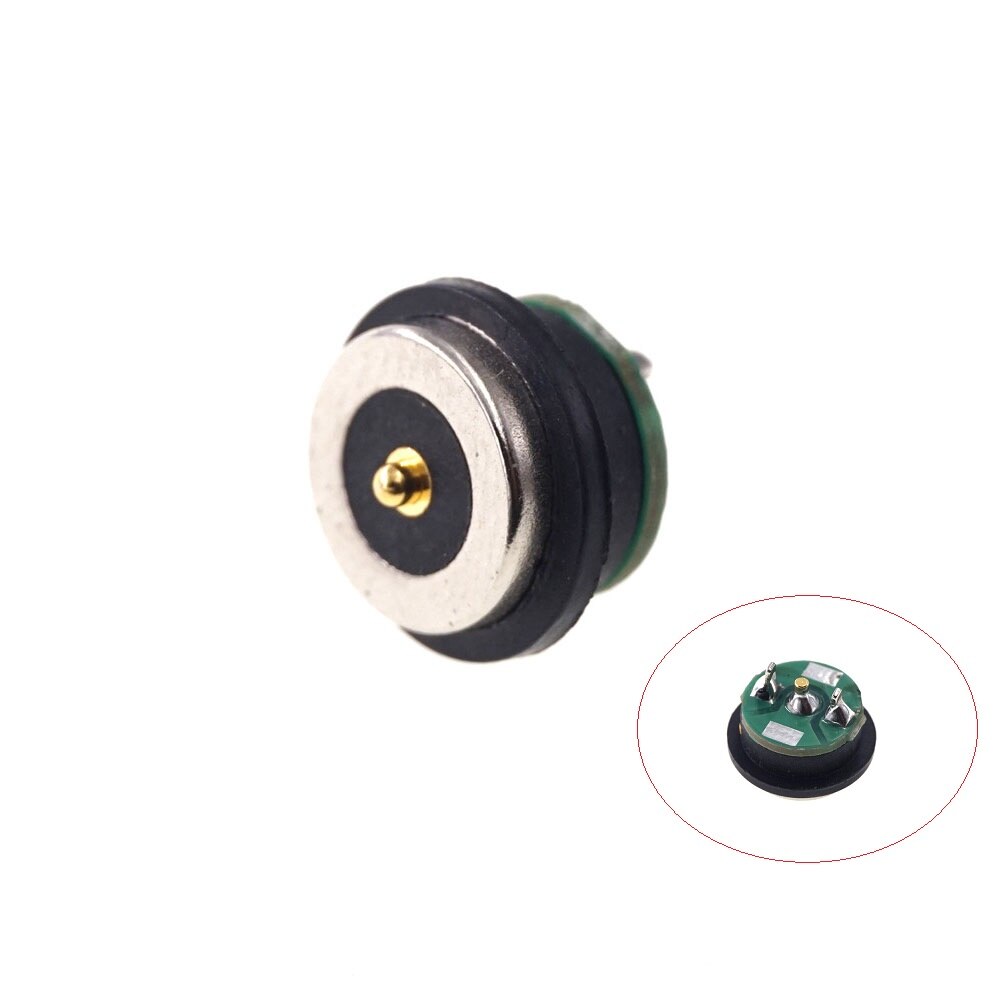 1 Set 8.5MM Diameter Magnetic Pogo Pin Connector Male Female 1 Pole Waterproof IPX7 Pogopin Board to Wire Power Charge 3A: Male PCB 1 pc