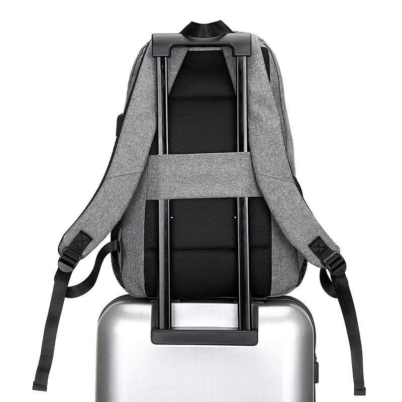 sac à dos hommes sac à dos sangles voyage sac à dos sacs d'école pour adolescents garçons ordinateur portable cahier mâle Mochila