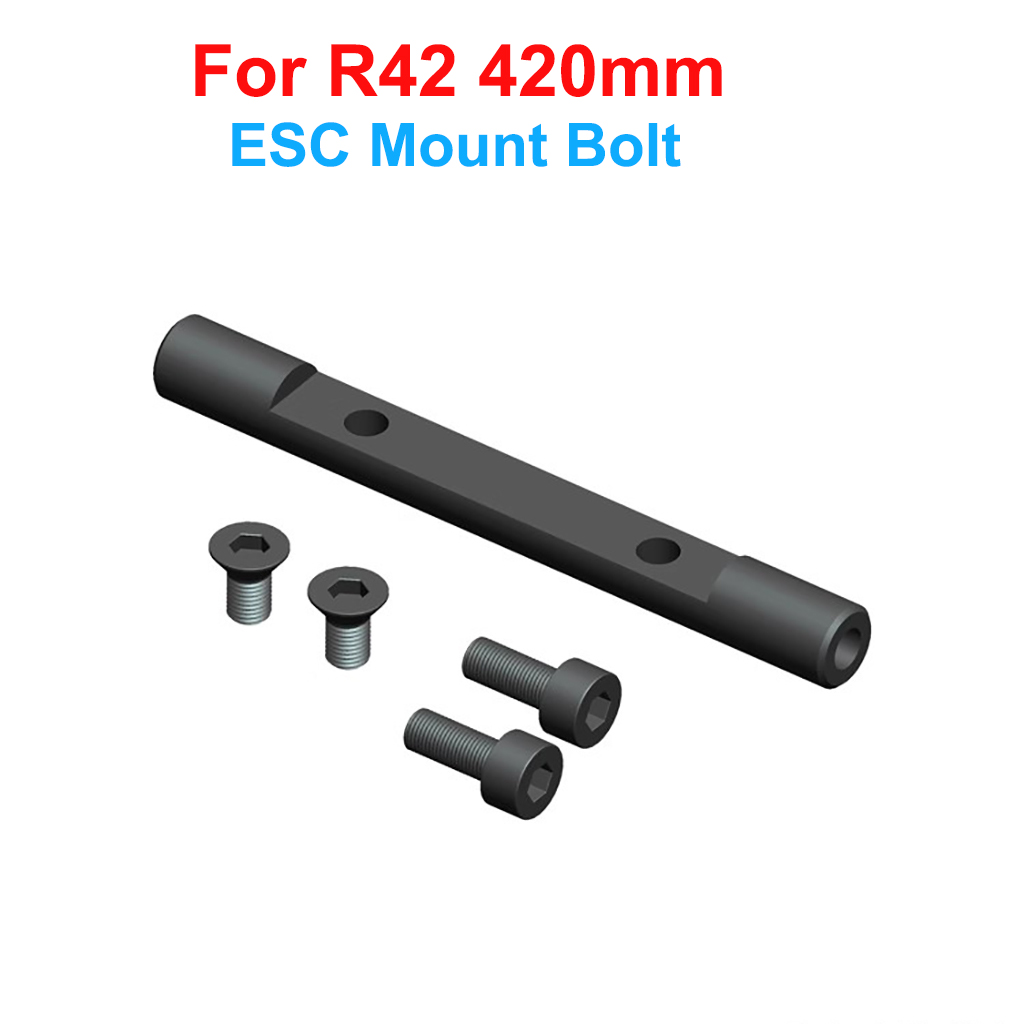 ALZRC - R42 FBL Bausatz RC Hubschrauber DIY R42 Hubschrauber Ersatzteile R42 Batteriehalterung Schnellspanner R42 Metall Motorhalterung