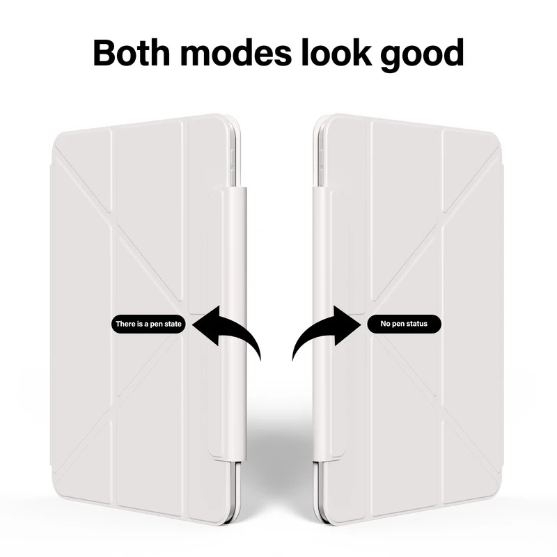 Magnetic for iPad Pro 11 13 inch, Pro 12.9 Air 11 Air4/5 10.9 With Magnetic Detachable Y-Shaped Folding Cover