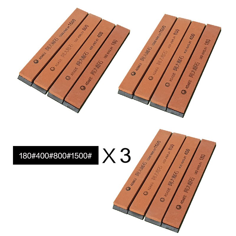 Diamond Whetstone for Knife Sharpener Fixed Angle Knife Sharpener Sharpening Stone Diamond Whetstone Honing Stones Oil Stone SET: 4YOU X3