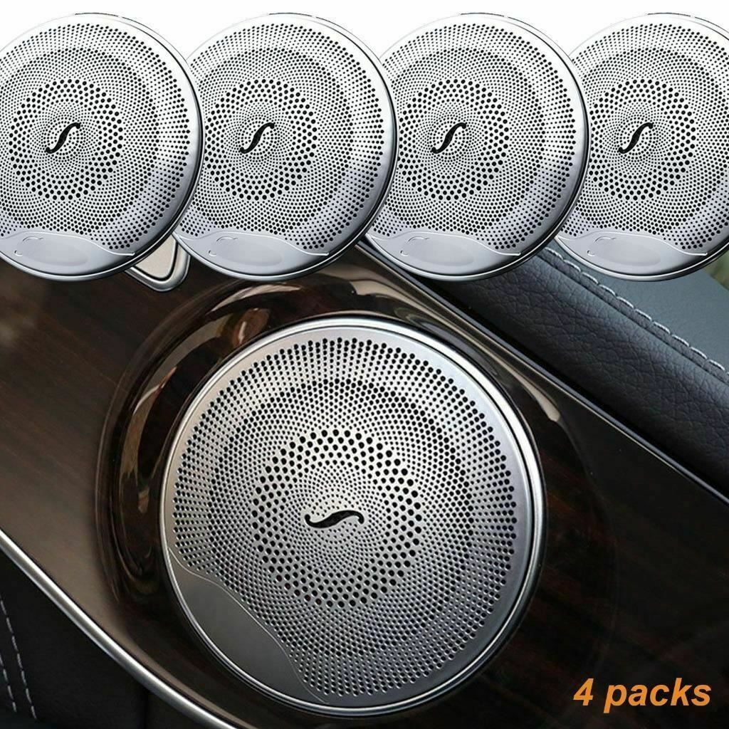 For Mercedes Benz Burmester Speaker Cover Set 4 Pieces