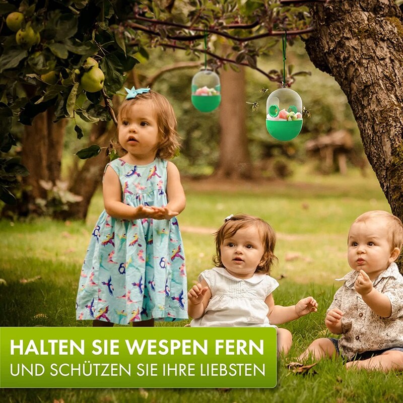 Wesp Val Set Van 4 Wesp Repellent Wespen Dier Vriendelijke Live Val Wesp Val Voor Opknoping Wesp Val