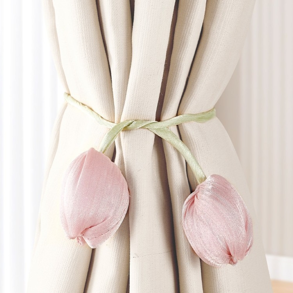 Creatieve mode tulp gordijnbanden verstelbaar prachtig gordijn tieback elegante gordijngesp woonkamer