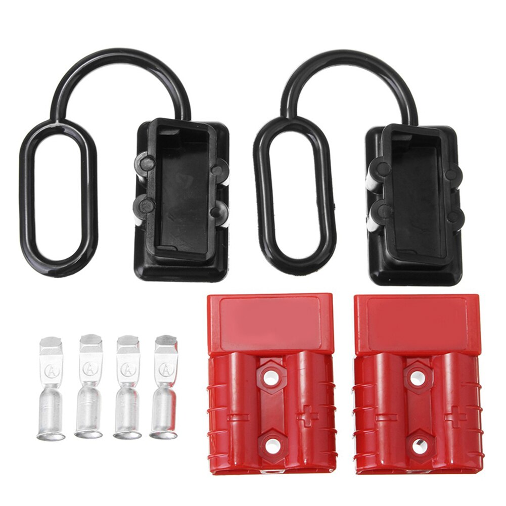 Kit de conector rápido para remolque de batería 50A, enchufe de carga, cable de alimentación eléctrica, 4uds/lote, novedad