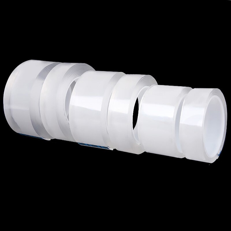 1/2/3/5M Nano Tape Traceless Double Sided Tape Transparent No Trace Reusable Waterproof Adhesive Tape Cleanable Home Tapes