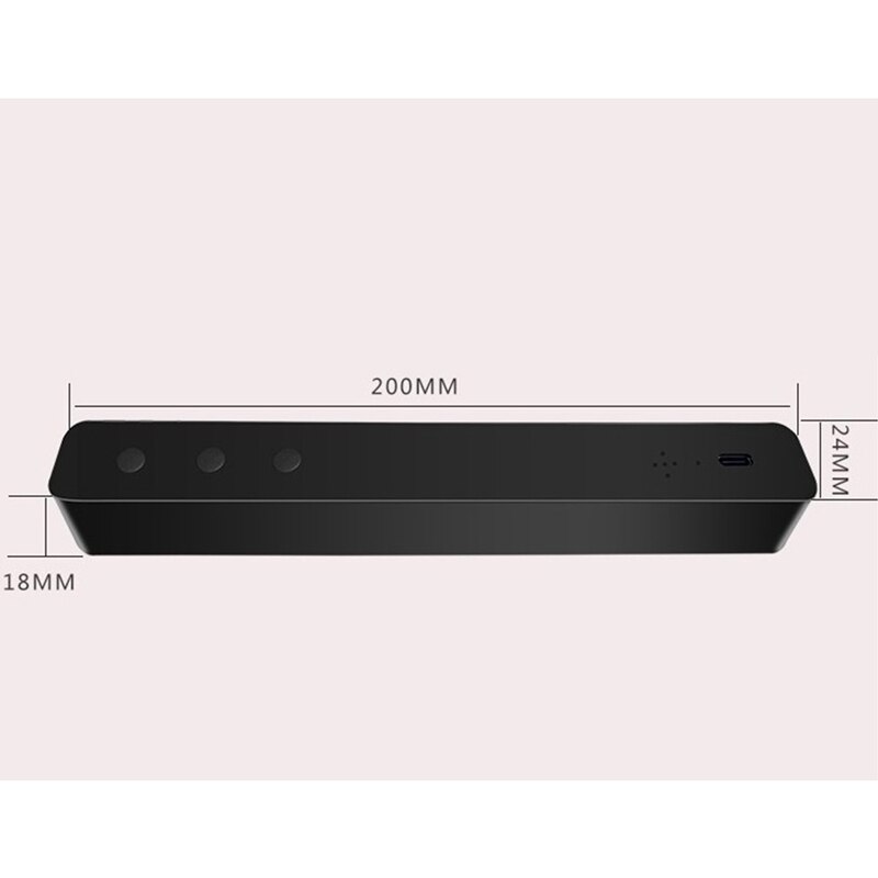 LED Strip Light Sound Control Pickup Rhythm Light Music Atmosphere Light RGB Colorful Tube USB Lamp Light