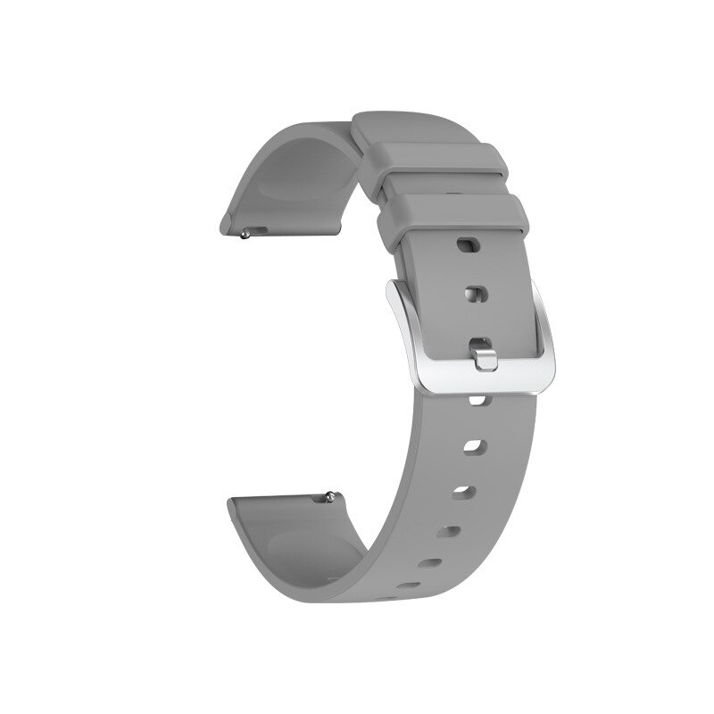 Smart Uhr 1,4 Zoll Sport Uhr Männer Voller Touch Fitness Tracker Blutdruck Smart Uhr Frauen GTS Smartwatch für xiaomi: Grey strap