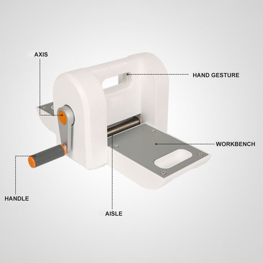 Hand Aangezwengeld Papier Snijden Machines Papier Kunst Hand Schudden Embossing Machine DIY Mes Sterven Developmental Speelgoed Voor Kinderen