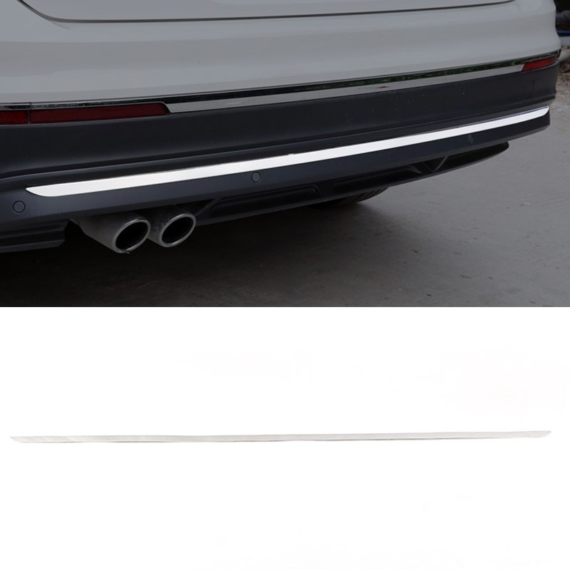 Hivotd For Volkswagen Tiguan MK2 Stainless Rear Tail Trunk Lid Molding Trims Strip Cover Trim accessories car styling: Default Title