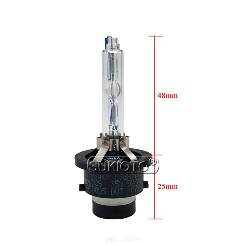SUKIOTO Original Yeaky D2S 5500K Xenon Lamps D2R 4500K D2C 6500K High Bright Yeaky Auto Car HID Headlight Bulbs Without Wires