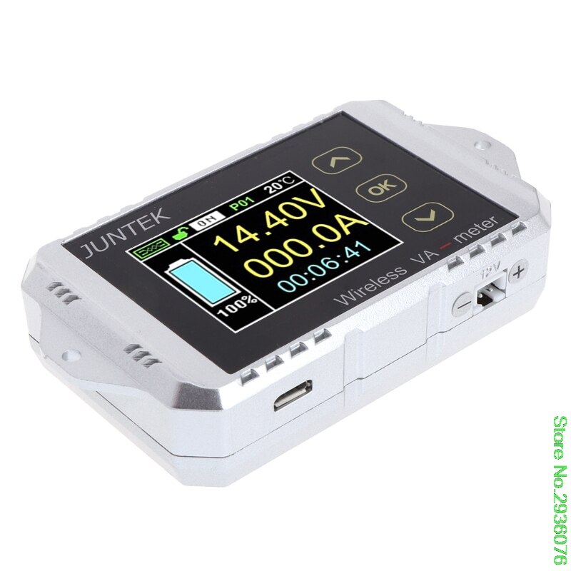 Voltmètre bidirectionnel sans fil DC 400V 300A ampèremètre capacité Volt compteur de puissance
