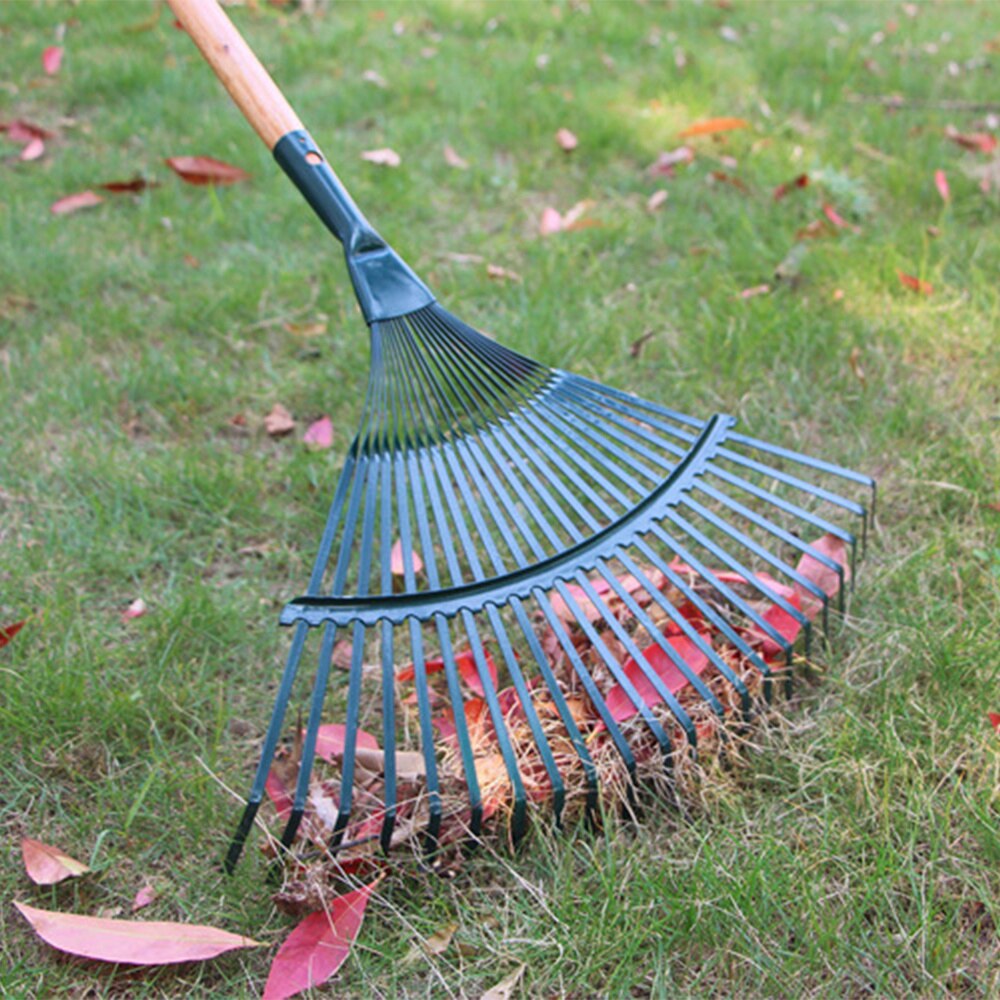 1pc blad rive rengøring holdbare bærbare renere haveredskaber til løvfældende