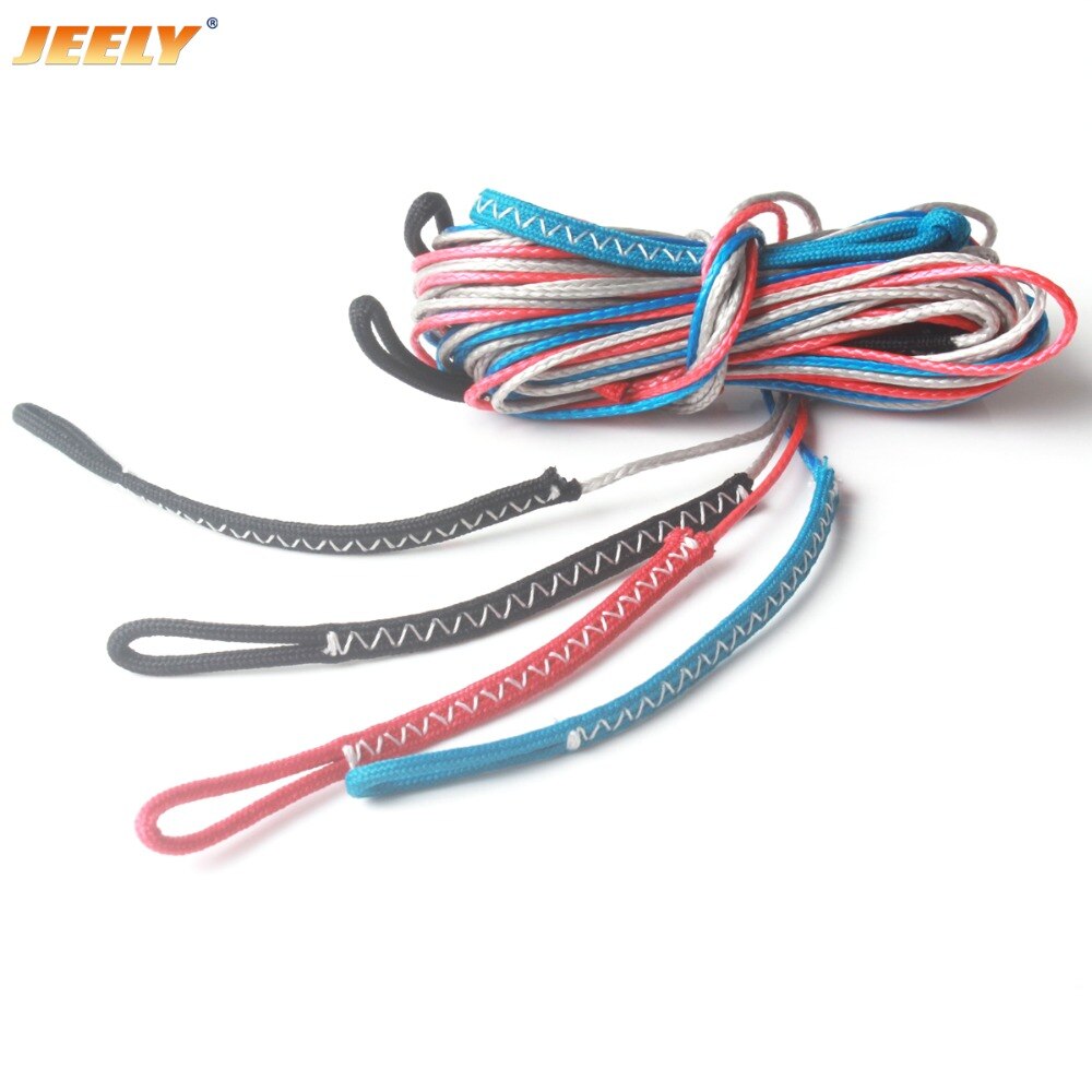 Kitesurfing-línea de vuelo de cometa y barra, extensiones de reparación de 2 metros, 4 unids/set, 1,6 MM, 300KG