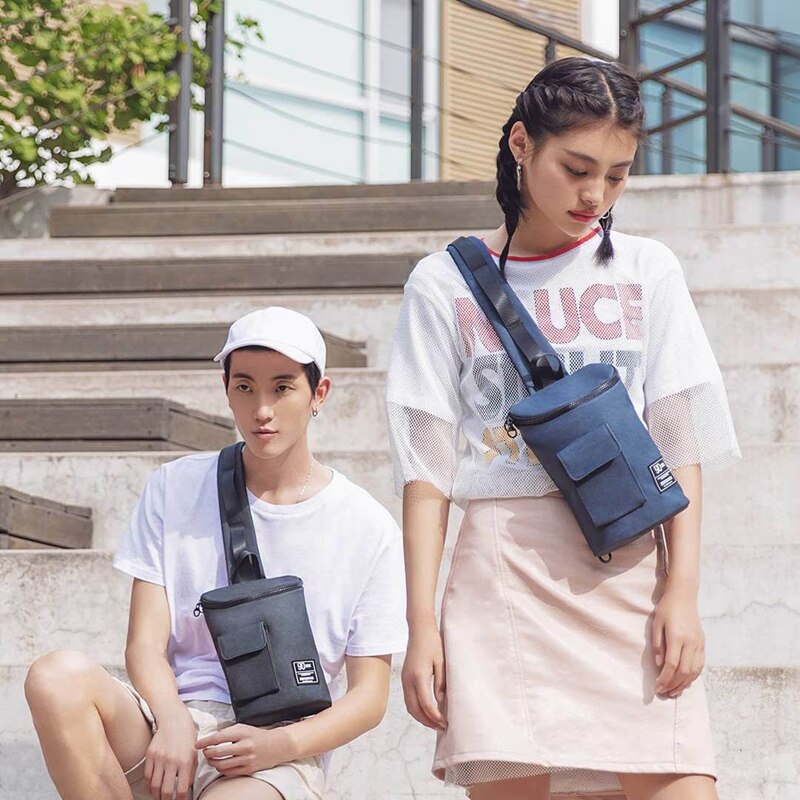 Xiaomi 90 Chic bolso de pecho de ocio mochila de para hombres y mujeres Mini bolso de hombro bandolera tipo Bombonera mochila Unisex