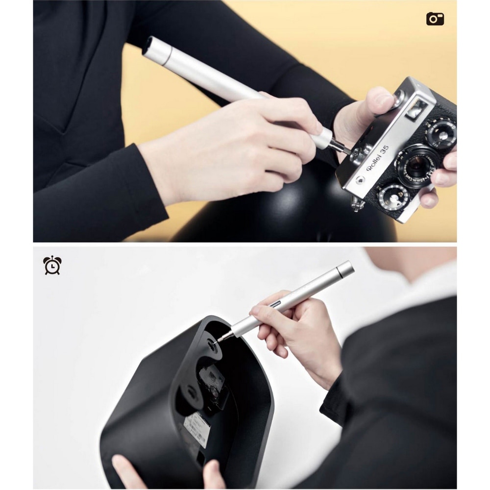 Electric Screwdriver Pen Cordless Power Drill Pencil Electric Test Tester Rechargeable Multifucntion DIY Repair Power Tool