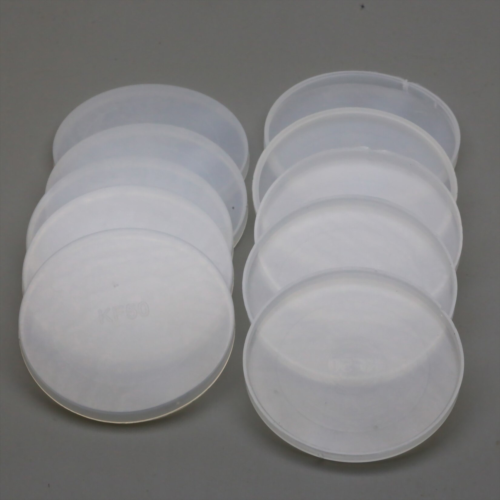 10 pcs ISO-KF50 NW/KF-50 Beschermende stofkap cover boot PE Vacuüm Flenzen Plastic Fitting