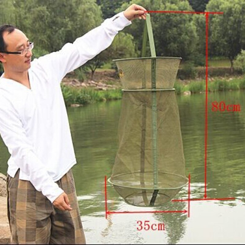 Outdoor Folding Round Fishing Nets 3 Layers Of Fish And Shrimp Nets Fishing Catching Shrimp Nets Outdoor Fishing Catching Access