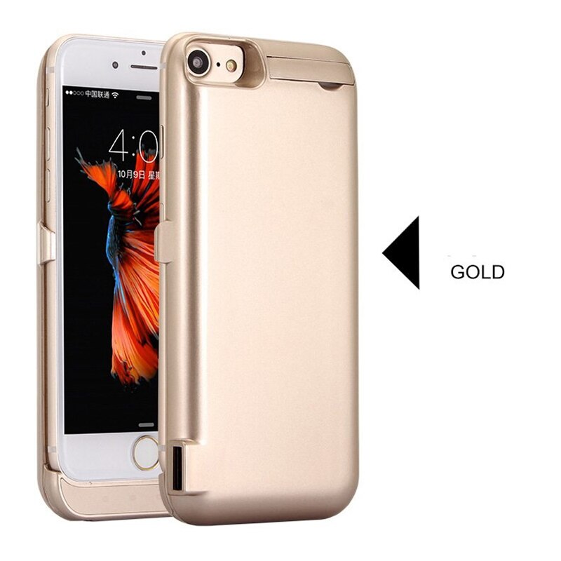 10000mah Power Bank Case For iPhone 6 6s 7 plus case Battery Charger Case For iPhone 5 SE 5S 5SE 5C powerbank Charging Case