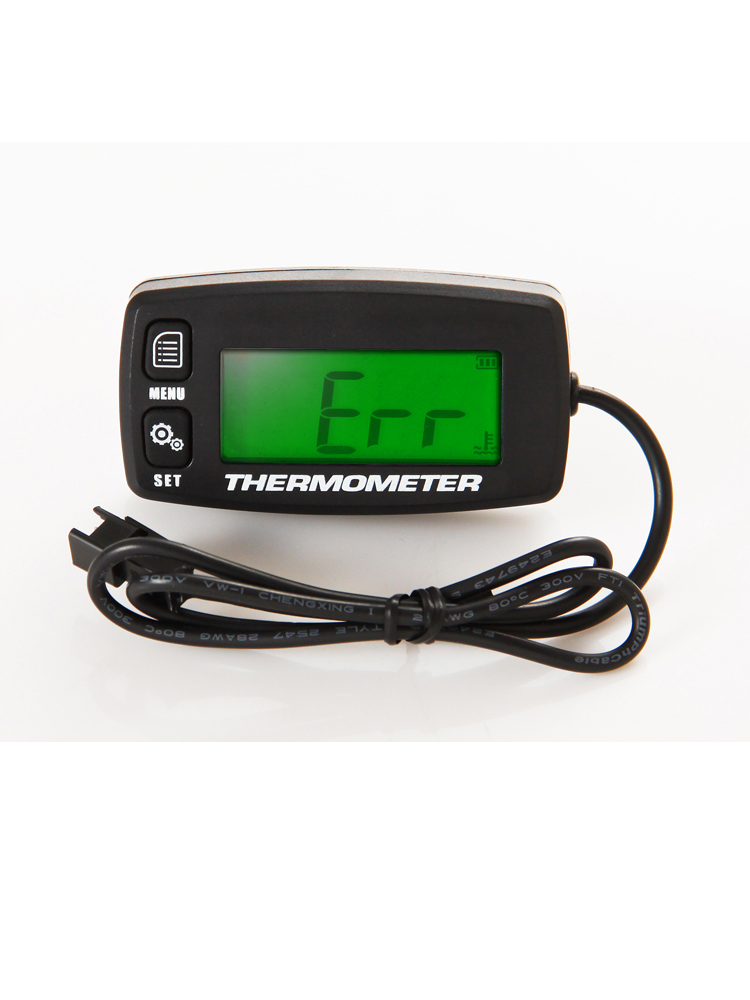 Motor Temp Meter Thermometer Temperatuur Meter Voor Motorfiets Bouwmachines Paramotor Truck Boormachine TM003: Default Title